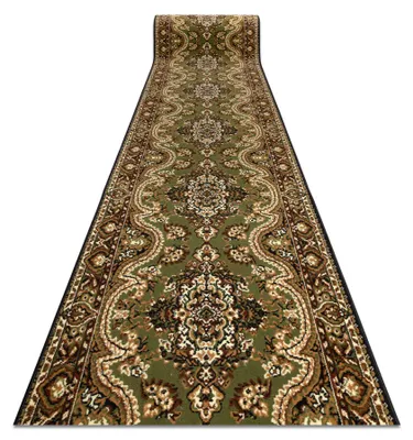 Image de TAPIS DE COULOIR BCF WIOSNA vert 90 cm vert 90x1100 cm