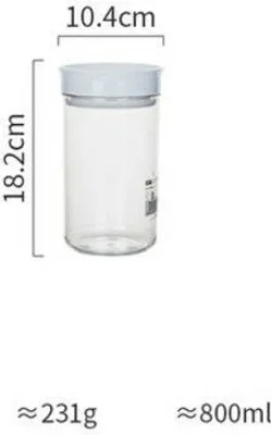 Produktbild von stapelbar AUFBEWAHRUNGSBOX Frischhaltedose Frischhaltebox Aufbewahrungsdose 6