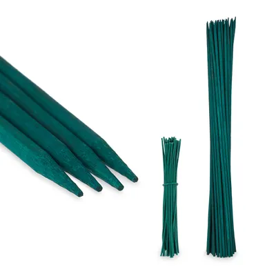 Produktbild von relaxdays Grüner Blumenstab im 50er Set