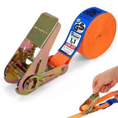 Produktbild von Spanngurt-Ratsche 27x5000 mm orange