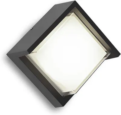 Image de Lampe d'extérieur à LED avec boîtier en aluminium - Étanche, pour éclairage intérieur et extérieur (4000 K)