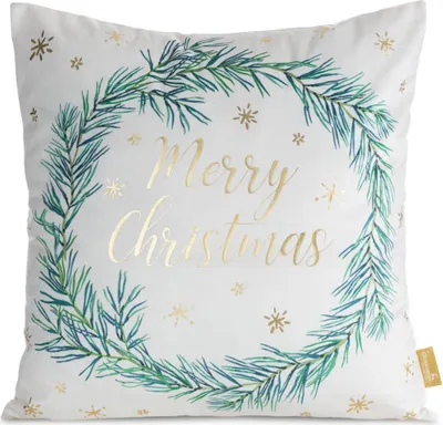 Obrázok produktu pre Vianočný vankúš MERRY CHRISTMAS I. 45x45 cm MyBestHome Variant: obliečka na vankúš s výplňou, 45x45 cm