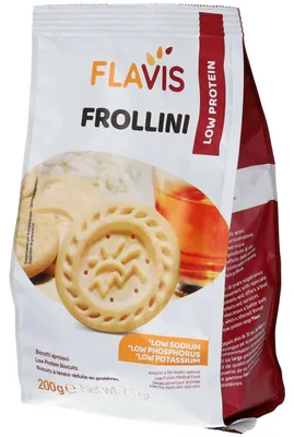 Immagine prodotto di Flavis Frollini Biscotti Aproteici 200 G
