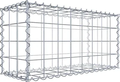 Produktbild von Gabione 80 cm x 40 cm x 30 cm (L x H x T), Maschenweite 10 cm x 10 cm, Spirale