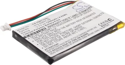 Produktbild von TECHTEK Akku Kompatibel mit [Garmin] Nuvi 770, Nuvi 770T Ersetzt 010-00657-06
