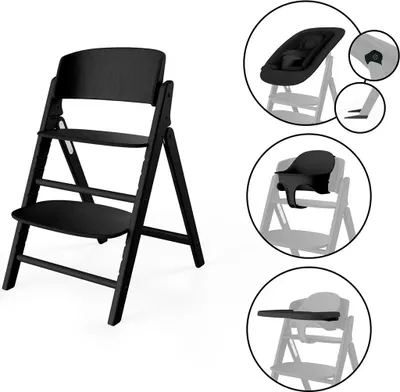 Produktbild von Cybex Hochstuhl Click&Fold 4in1 Stunning Black