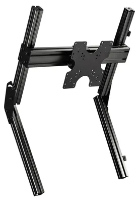 Imagen del producto de Soporte para monitor ajustable en altura Next Level Racing Elite: Tamaño de pantalla: Hasta 109,2 cm (43 pulgadas). Dimensiones: 90 cm de altura x 58,5 cm de ancho. Autoportante. Acabado en anodizado y pintura en polvo. Materiales: acero al carbono, aluminio