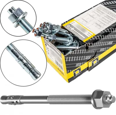 Obrázek produktu pro Kotva do betonu 8x130 DOMAX DMX ocelová expanzní prstencová 50 ks