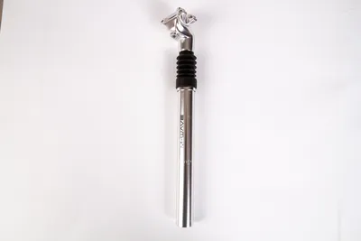 Produktbild von gefederte Alu Fahrrad Patent Sattel Stütze  M WAVE 27,2mm 300mm lang einstellbar