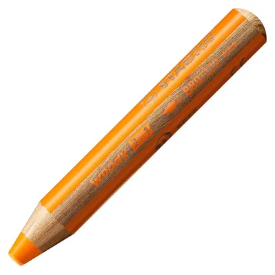 Produktbild von Happy Kidz Farbstift Stabilo Woody Einzelstift Farbe: gelborange 21404156032-gelborange
