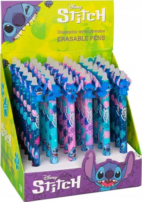 Obrázok produktu pre Gumovateľné pero Stitch - mix motívov