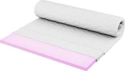 Produktbild von Topper VISCO H2,5 90x200x4 cm Weiß