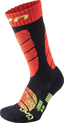 Produktbild von UYN JUNIOR SKI SOCKS Black/Red Black/Red 31-34