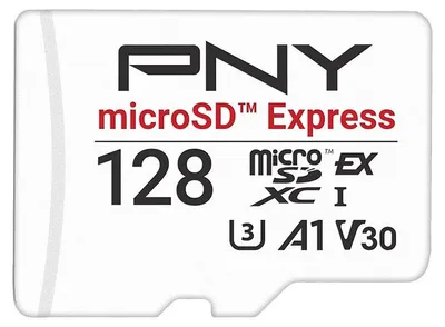 Immagine prodotto di PNY microSD™ Express - microSDXC memory card - 128 GB - UHS-I U3 V30 A1 - 890/550 MB/s