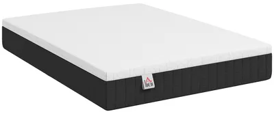 Produktbild von Matratze 140 x 190 cm, 25 cm dick, Memory-Schaum, 7-Zonen-Taschenfederkern, mittlere Festigkeit