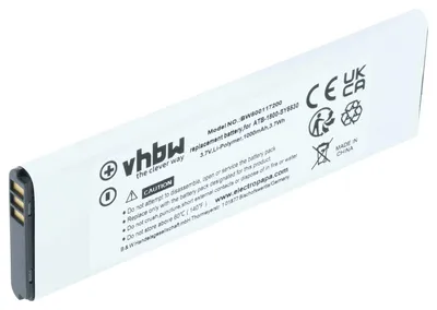 Produktbild von vhbw Akku kompatibel mit RTI T3X, T2i, T2X Fernbedienung Remote Control (1000 mAh, 3,7 V, Li-Polymer)