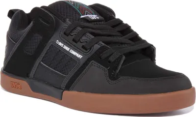 Immagine prodotto di DVS Comanche 2.0 + scarpe da ginnastica stringate da uomo in nabuk sintetico nero - undefined / nero