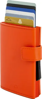 Produktbild von Ögon Cascade Wallet Snap Kartenetui RFID-safe Full Orange