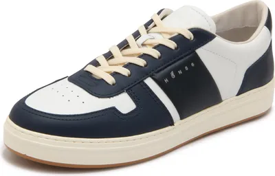 Produktbild von M1714 Sneaker Uomo Hogan H668 Mann Schuhe Blau/Weiss