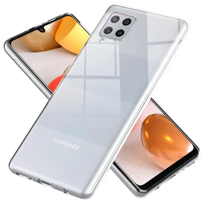 Image de Coque NALIA « GLAZE » pour Samsung Galaxy A42 5G - Coque de protection en TPU transparent, anti-jaunissement, fine et légère - Coque de téléphone portable transparente