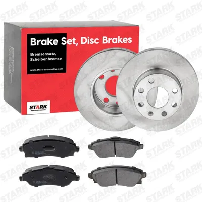 Produktbild von STARK Bremsen Set Vorne Bremsscheiben und Beläge für OPEL Corsa C Schrägheck (X01) 240mm