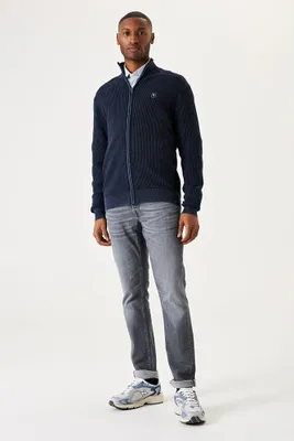 Produktbild von Garcia U41050 Vollreißverschluss Pullover Blau S Mann Blau S