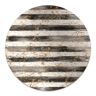 Obrázek produktu pro Kulatá ochranná podložka pod podlahu - Ochranná podložka pod židli - Podložka pod podlahu - 140x100 cm - Linie
