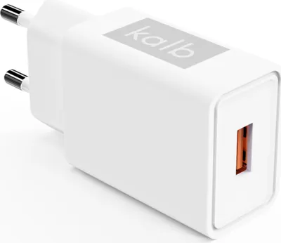 Image de kalb | Chargeur sans fil 15W, Invisible, 85mm x 13,5mm, Universel, Protégé, Chargement inductif, QC 3.0 USB, Plug & Play, noir