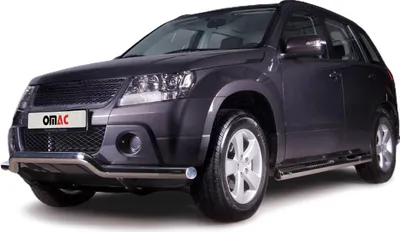 Obrázok produktu pre Ochranná lišta predného nárazníka pre Suzuki Grand Vitara 2006-2015 ABE steel silver