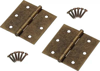 Obrázok produktu pre KOTARBAU® Univerzálny záves 2ks. 65x65mm patina pozinkovaný dekoratívny valcovaný