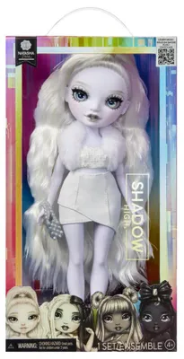 Image de Poupée Rainbow High Shadow High Entry - Natasha (cheveux blancs), Poupée de mode, Fille, 4 ans, Garçon/fille, 279,4 mm, Blanc