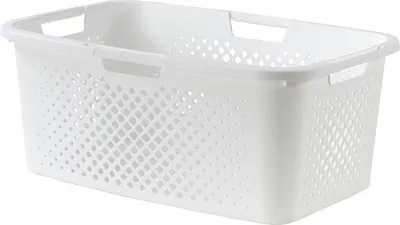 Image de Panier à linge polypropylène, l.38 x H.23.5 x P.58 cm