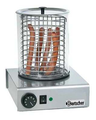 Produktbild von Bartscher A120401, Hot Dog-Dämpfer, Edelstahl, Edelstahl, 1000 W, 230 V, 50 Hz