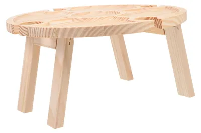 Produktbild von Faltbarer Picknicktisch für den Außenbereich mit Holzoptik