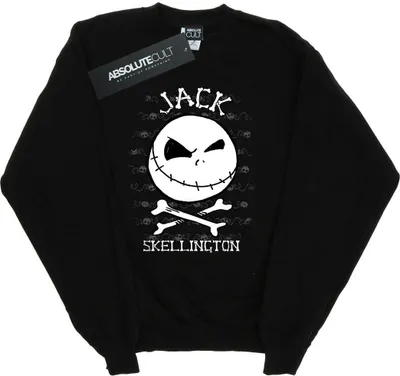 Produktbild von Disney - "Nightmare Before Christmas" Sweatshirt für Herren BI42610 (M) (Schwarz)