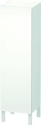 Produktbild von Halbhochschrank L-CUBE INDIVIDUAL 250/500x200/363x901/1320mm Ans li we ma Anschlag links weiß matt