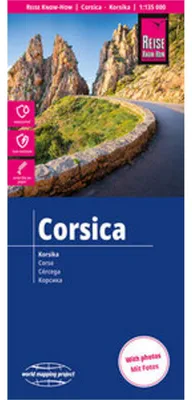 Zdjęcie produktu dla Mapa Korsyki od Reise Know-How | Korsyka (1:135 000)