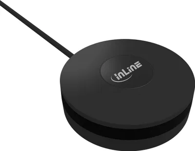 Produktbild von InLine SmartHome IR Remote Control Center schwarz, Intelligentes Heimgerät, IR drahtlos/WLAN, Schwarz