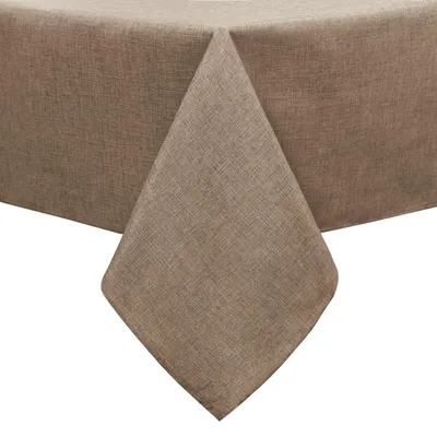 Zdjęcie produktu dla Ścierełka stołowa imitująca len, wodoodporna, 135 x 300 cm, kolor khaki