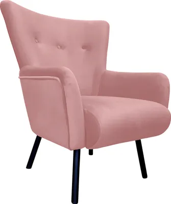 Produktbild von Sessel TULIP USZAK, schwarze Füße, Modell MG58