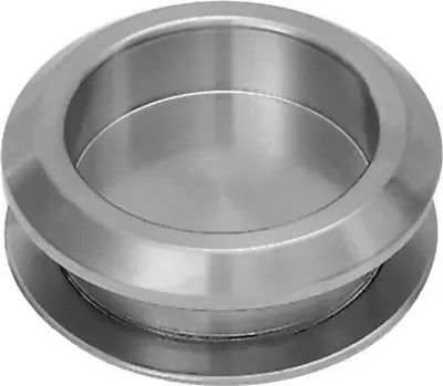 Produktbild von Edelstahl Griffmulde Glastür Glastürgriff Muschelgriff Griffmuschel Beschlag Ø57mm