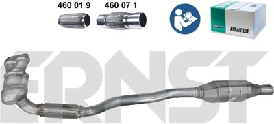 Produktbild von ERNST Katalysator Kat für OPEL Astra G CC (T98) Euro 1/Euro 2 752237