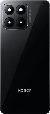 Immagine prodotto di Coperchio della batteria di ricambio con obiettivo della fotocamera per Honor 70 Lite - Nero
