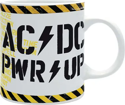 Produktbild von AC/DC Tasse Unisex PWR UP multicolor Band-Merch, Bands Keramik Standard