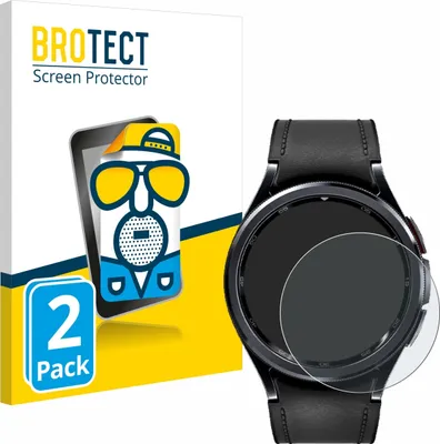 Produktbild von 2x BROTECT Schutzfolie für Samsung Galaxy Watch 6 Classic (43 mm) Displayschutz Displayschutzfolie Folie Matt Entspiegelungsfolie