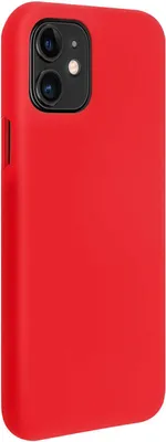 Zdjęcie produktu dla Avizar, etui na iPhone'a 11 Soft-Touch Silicone Series Fast Cover, czerwone