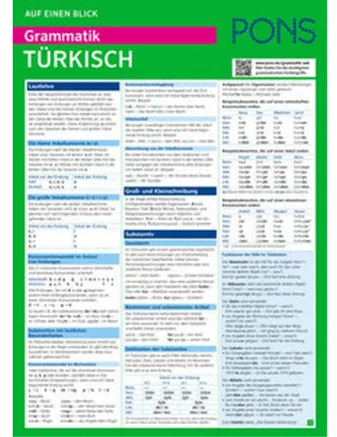 Immagine prodotto di PONS Grammatik auf einen Blick Türkisch