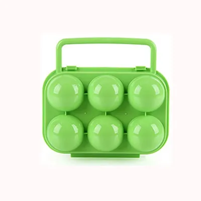 Image de 2x Boîte de rangement pour œufs Boîte pour œufs, convient pour 12 œufs, plastique, couleur:vert