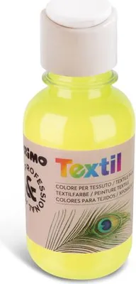 Produktbild von Textilfarbe Primo Fluo, 125 ml, Gelb