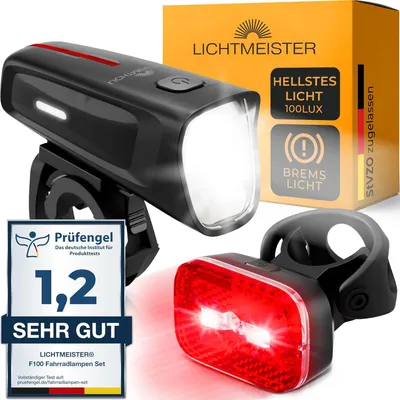 Immagine prodotto di LICHTMEISTER - Lampada per bicicletta